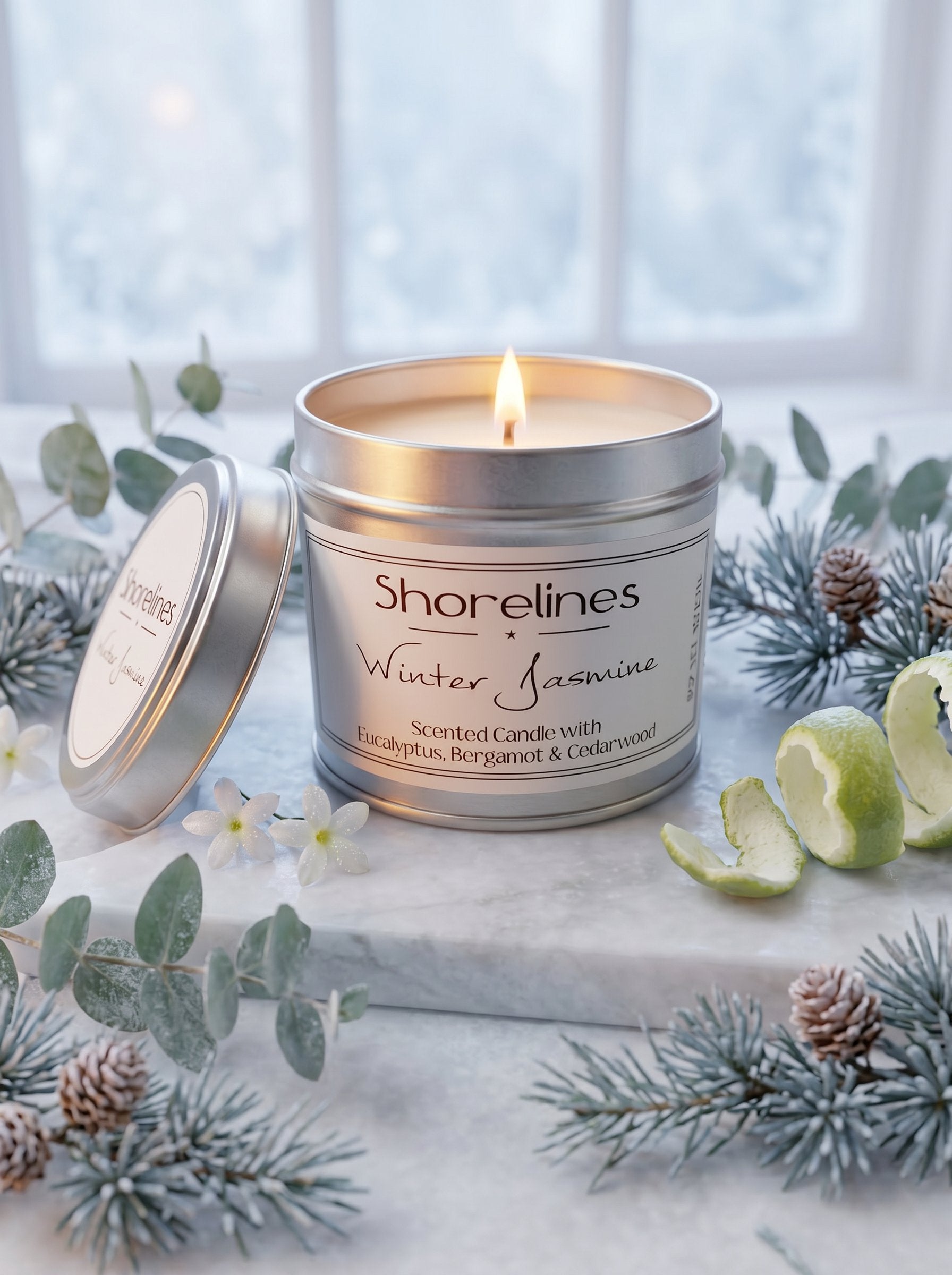 Linen Scented Candle